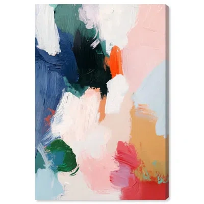Art Remedy Vibrant Abstracts Canvas In Wrapped Canvas