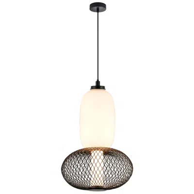 Artcraft Ace 8 3/4" Wide Black Led Mini Pendant