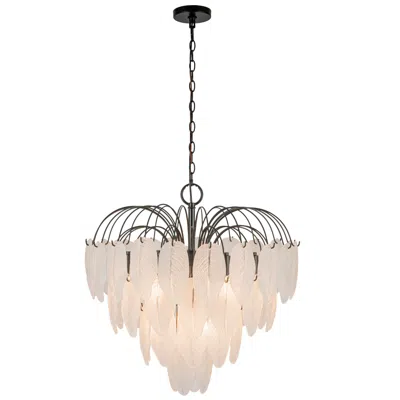 Artcraft Alessia 22 1/2" Wide Black Led Chandelier