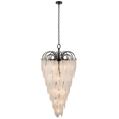 Artcraft Alessia 27" Wide Black Chandelier