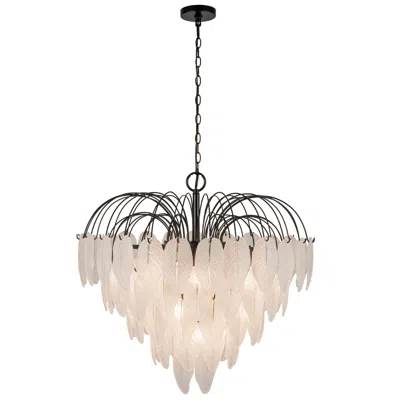 Artcraft Alessia 28 1/2" Wide Black Chandelier
