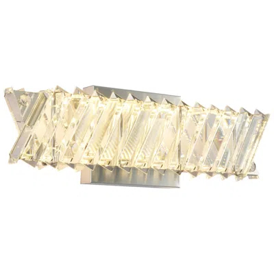 Artcraft Alya 5" High Polished Nickel Wall Sconce