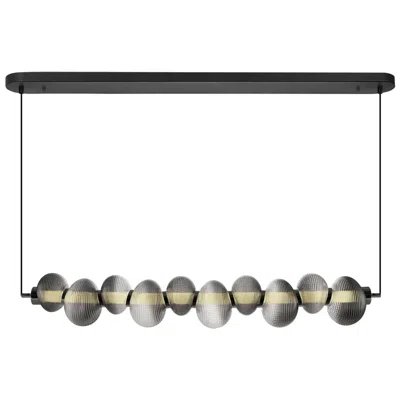 Artcraft Ariel 42 3/4" Wide Chrome Led Island Pendant
