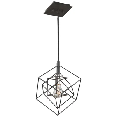 Artcraft Artistry 1-light Polished Nickel Metal Pendant