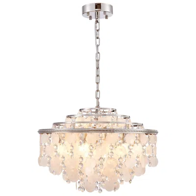 Artcraft Avara 23.5" Wide 13-light Polished Nickel Chandelier