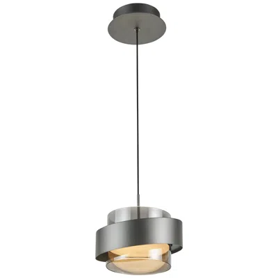 Artcraft Axis 8" Wide Graphite Pendant In Multi