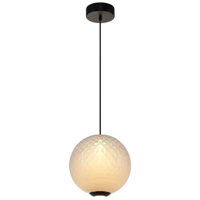 Artcraft Celeste 11 3/4"w Gunmetal Led Mini Pendant With White Shade