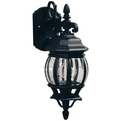 Artcraft Classico 1-light Black Cast Aluminum Outdoor Wall Light