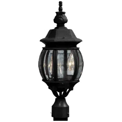 Artcraft Classico 20" High 3-light Black Outdoor Lantern