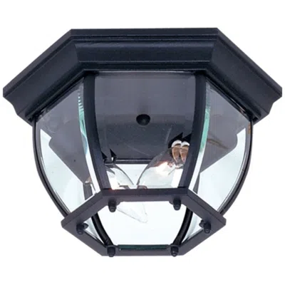 Artcraft Classico 2-light Black Cast Aluminum Outdoor Ceiling Light