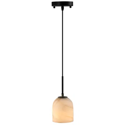 Artcraft Crema 4 3/4" Wide Black Mini Pendant