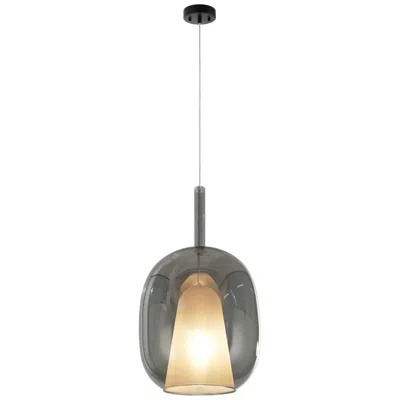 Artcraft Dusk 10" Wide Black Pendant