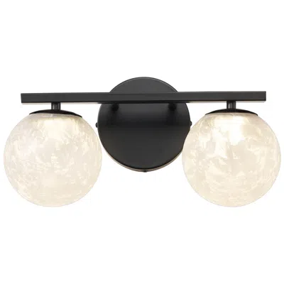 Artcraft Forma 7" High 2-light Black Wall Sconce
