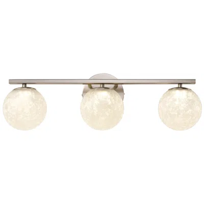 Artcraft Forma 7" High 3-light Brushed Nickel Wall Sconce