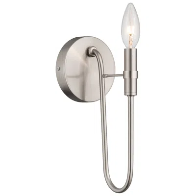 Artcraft Foundry 11" High Brushed Nickel Wall Sconce