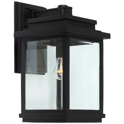 Artcraft Freemont 1-light Black Cast Aluminum Outdoor Wall Light