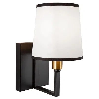 Artcraft Lighting 1 Light Sconce Black And Gold