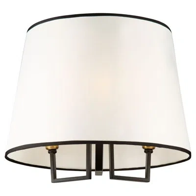 Artcraft Lighting 3 Light 15.7" W Semi Flush Mount In Gold
