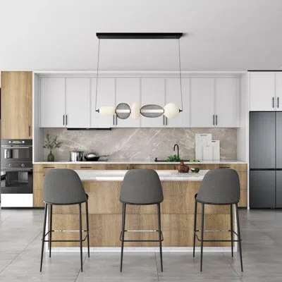 Artcraft Lighting Ace - Integrated Led Island-light - Black Finish - White Opal Glassware Shade