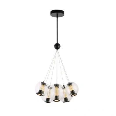 Artcraft Lighting Arlo 8 - Light Dimmable Led Globe/circle Chandelier