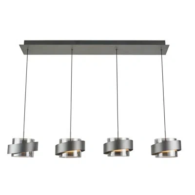 Artcraft Lighting Axis Linear Island Pendant - Graphite