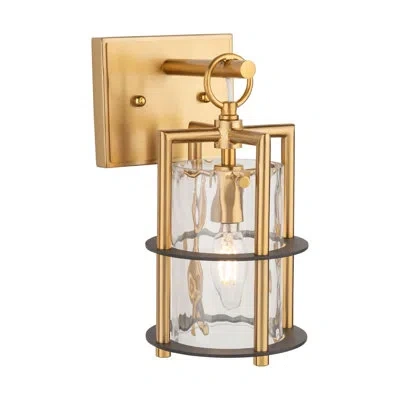 Artcraft Lighting Barnesbury - 1-light Wall Sconce - Brass/black