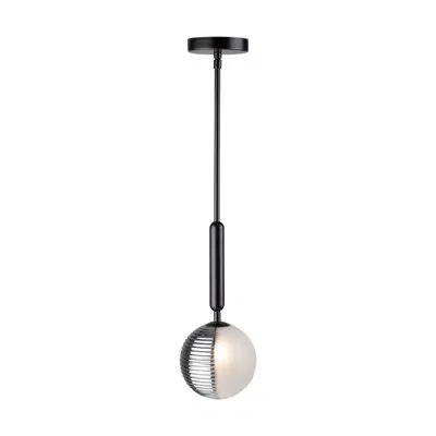 Artcraft Lighting Bolla - Pendant - Black - 1-light