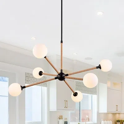 Artcraft Lighting Capilano - Chandelier - 6-light - Black