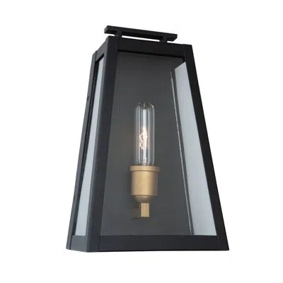 Artcraft Lighting Charlestown Black 13.5'' H Outdoor Flush Mount