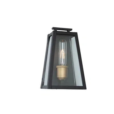 Artcraft Lighting Charlestown Black 9.25'' H Outdoor Flush Mount