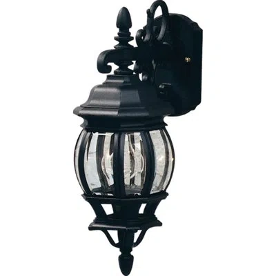 Artcraft Lighting Classico 17.5" H Outdoor Wall Lantern In Black