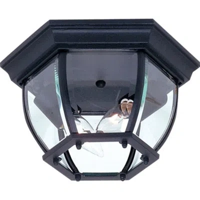 Artcraft Lighting Classico Outdoor Flush Mount In Rust