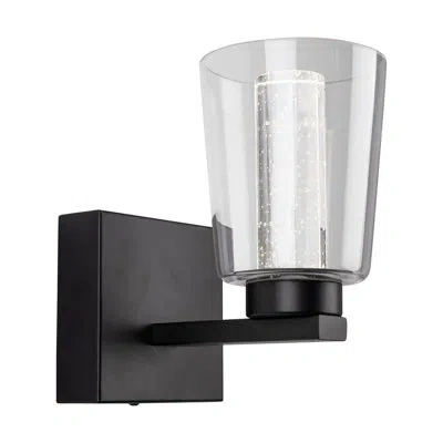 Artcraft Lighting Dalton - 1-light Bathroom Sconce - In Black