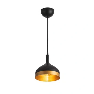 Artcraft Lighting Dash 1 - Light Pendant In Black,gold