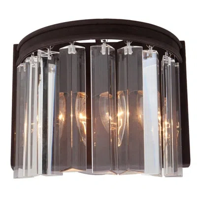 Artcraft Lighting El Dorado 2 - Light Dimmable Flush Mount In Java Brown