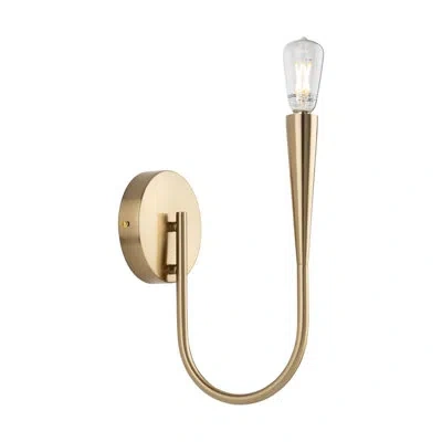 Artcraft Lighting Featherstone - 1 Light Wall Sconce - Brass In Gold
