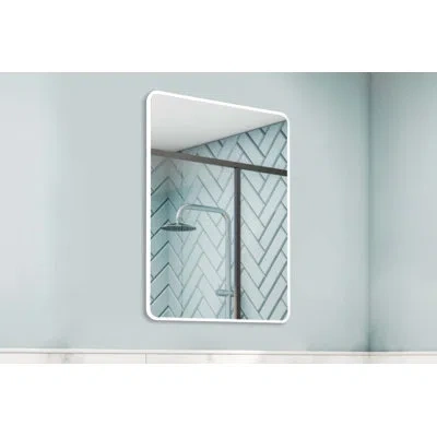 Artcraft Lighting Frameless Vanity Mirror In Silver