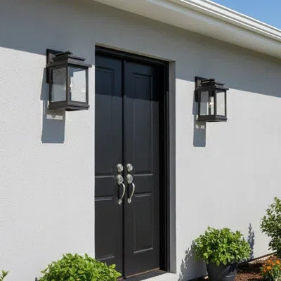 Artcraft Lighting Fremont 1- Bulb 14" H Outdoor Wall Lantern In Black