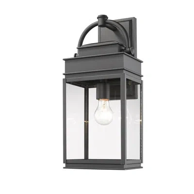 Artcraft Lighting Fulton Outdoor Wall Lantern In Black