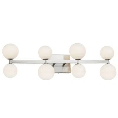 Artcraft Lighting Hadleigh 8 - Light Led Brushed Nickel Armed Sconce