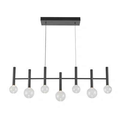 Artcraft Lighting Halle Linear Island Pendant - Black