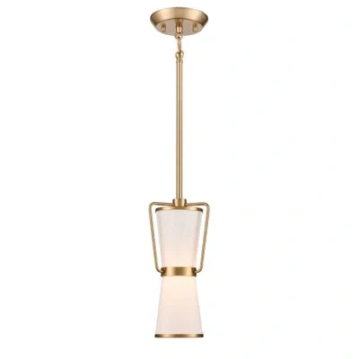 Artcraft Lighting Layla 1 - Light Pendant In Brushed Brass
