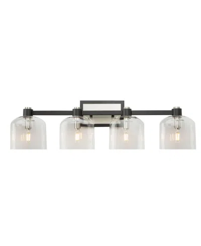 Artcraft Lighting Lyndon 31.06" Metal 4-light Bathroom Vanity In Black