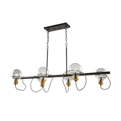 Artcraft Lighting Martina 6 - Light Kitchen Island Linear Pendant