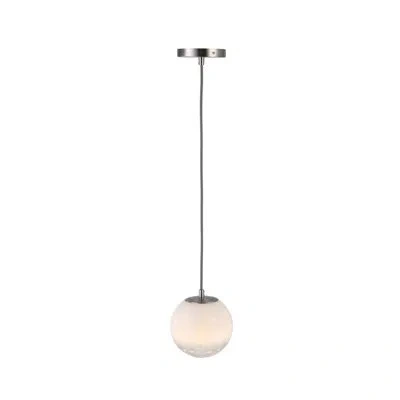 Artcraft Lighting Moonlight 1-light Pendant - Satin Nickel