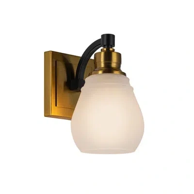 Artcraft Lighting Nelson Armed Sconce In Brass