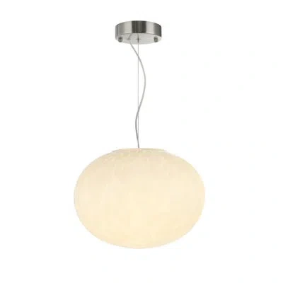 Artcraft Lighting Portico Pendant - Satin Nickel - 11.8"l X 11.8"w X 9.1"h