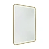 Artcraft Lighting Renz - Rectangular Mirror - Brushed Brass In Brushed Brass