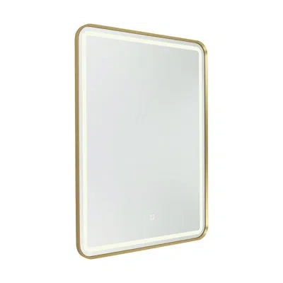 Artcraft Lighting Renz - Rectangular Mirror - Brushed Brass