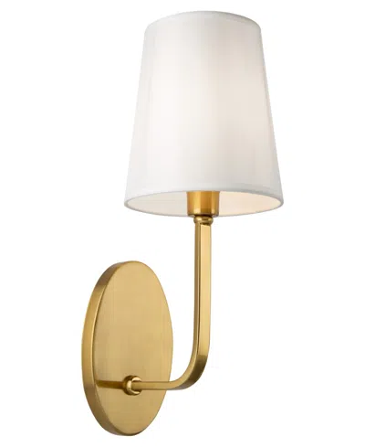 Artcraft Lighting Rhythm 15.75" Metal Wall Sconce In Gold